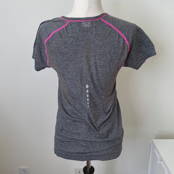 Zensah Compression Short Sleeve Athletic Workout Top Breathable Seamless - SET - Picture 5 of 15